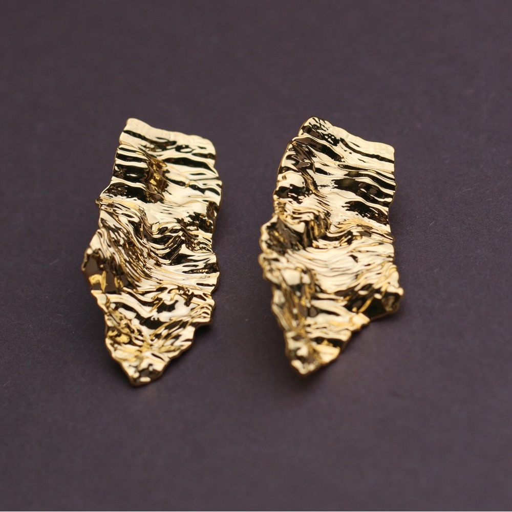 Mignonne Gavigan Textile Clip Earrings